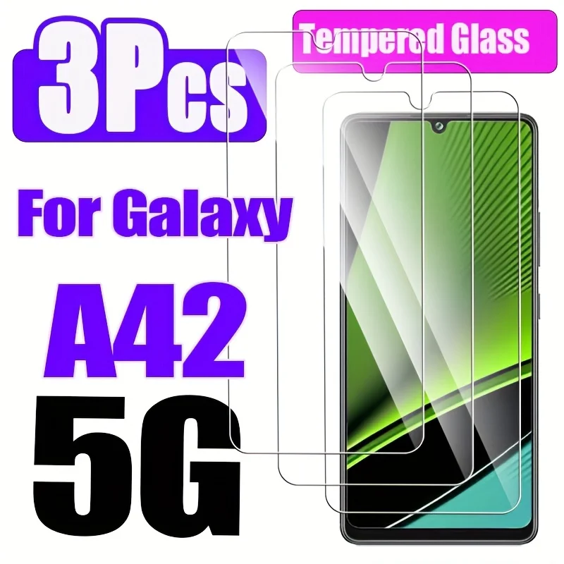 3pcs High-Quality Tempered Glass Screen Protectors for Samsu