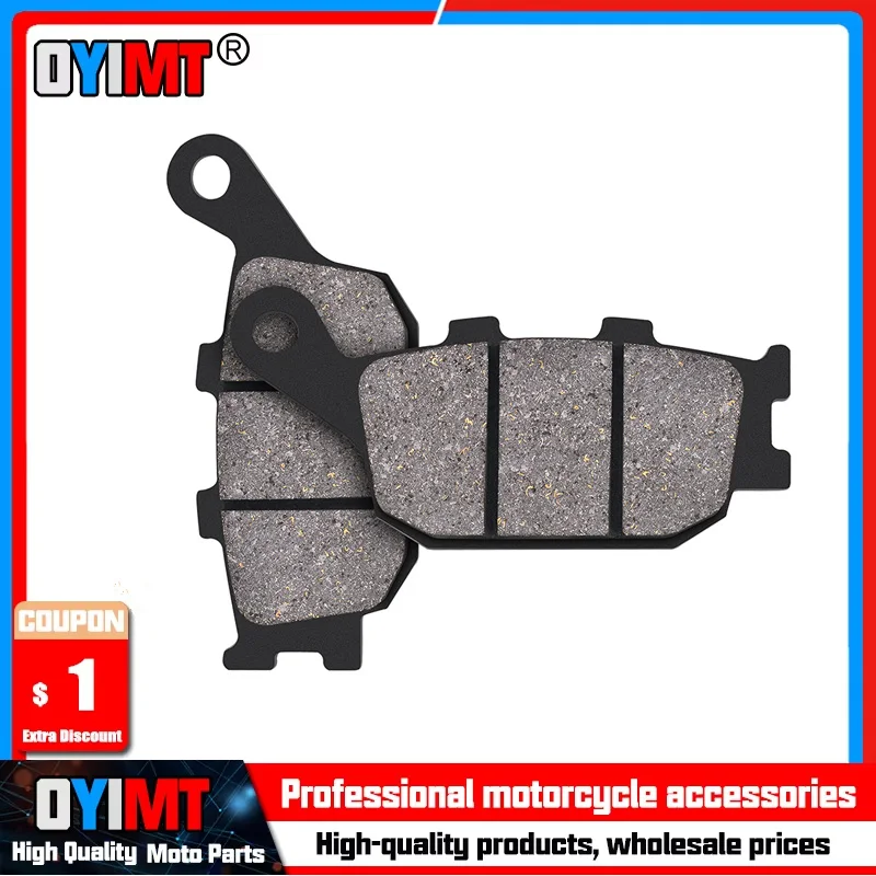 Motorcycle Rear Brake Pads for HONDA VT 1300 VT1300 Chopper / Fury / Stateline / Sabre 10-15 VTX 1300 VTX1300 2003-2011