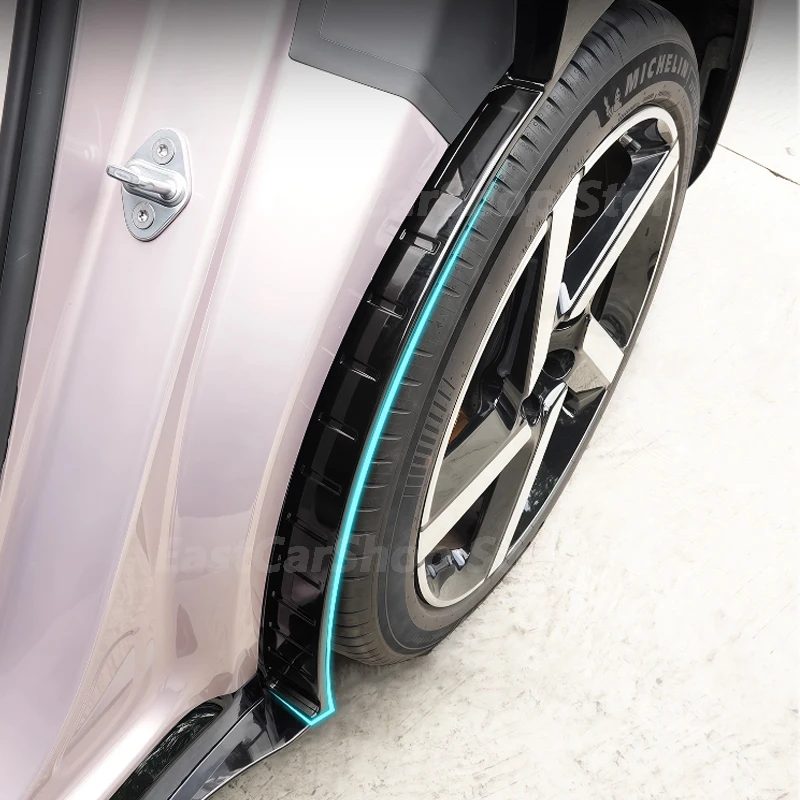 Для XIAOMI YU7 2025 2026, крыло заднего колеса автомобиля, специальная подкладка заднего колеса, крыло, брызговик, автомобильные аксессуары Для XIAOMI YU7 2025 2026, крыло заднего колеса автомобиля, специальная подкладка заднего колеса, крыло, брызговик, автомобильные аксессуары