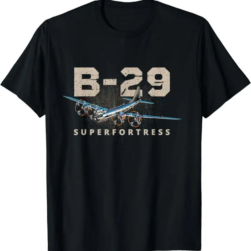 

Новая военная футболка Warbird Airplane B29 Superfortress Design S 4Xl