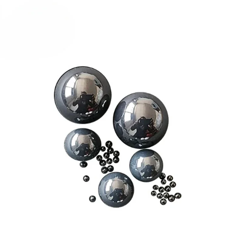 1KG SIC Silicon Carbide Ceramic Balls Grinding Balls 2 3 4 4.5 5 6.35 10 15mm High Wear Resistance And Corrosion Resistance