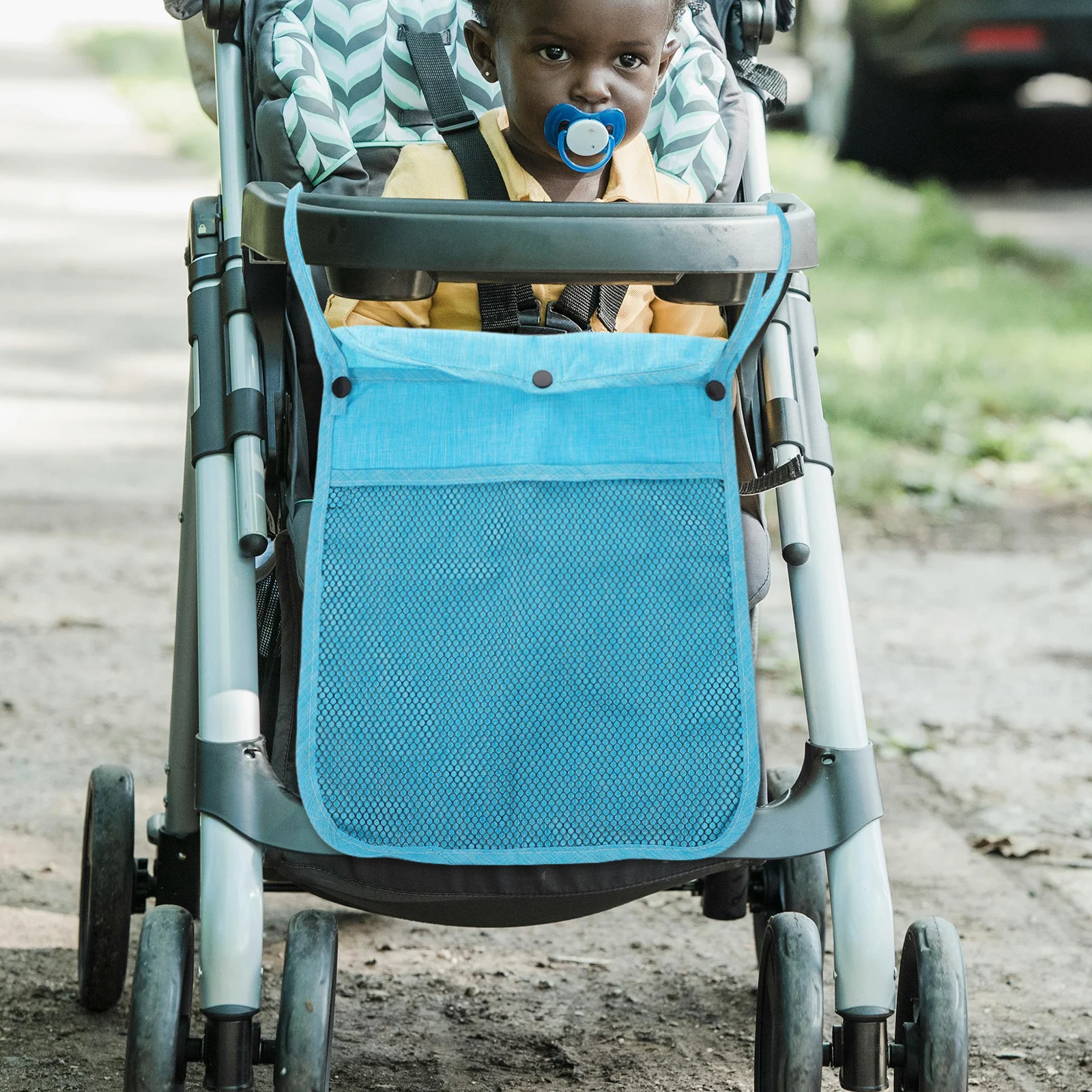 

Linen Baby Stroller Hanging Bag Large Capacity Durable Organizer Diaper Bottle Holder Travel Storage Caddy Baby Stroller