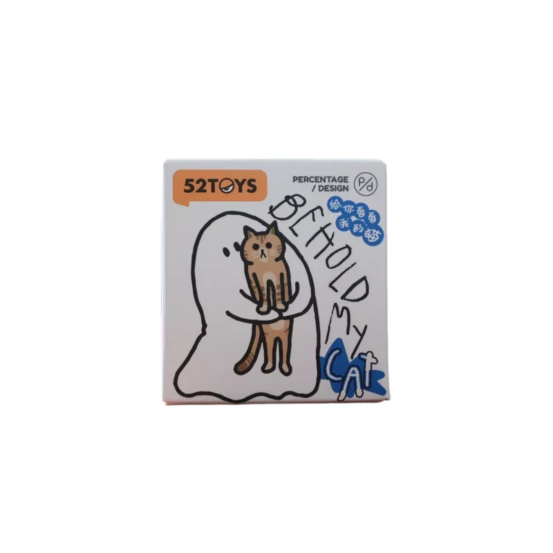 Heiße Original 52toys Ghody Behold My Cat Blind Box Figuren Tiny Blue Furbal Lucky Little Whiht Trendige Spielzeuge Sammlerstücke Deko-Geschenke