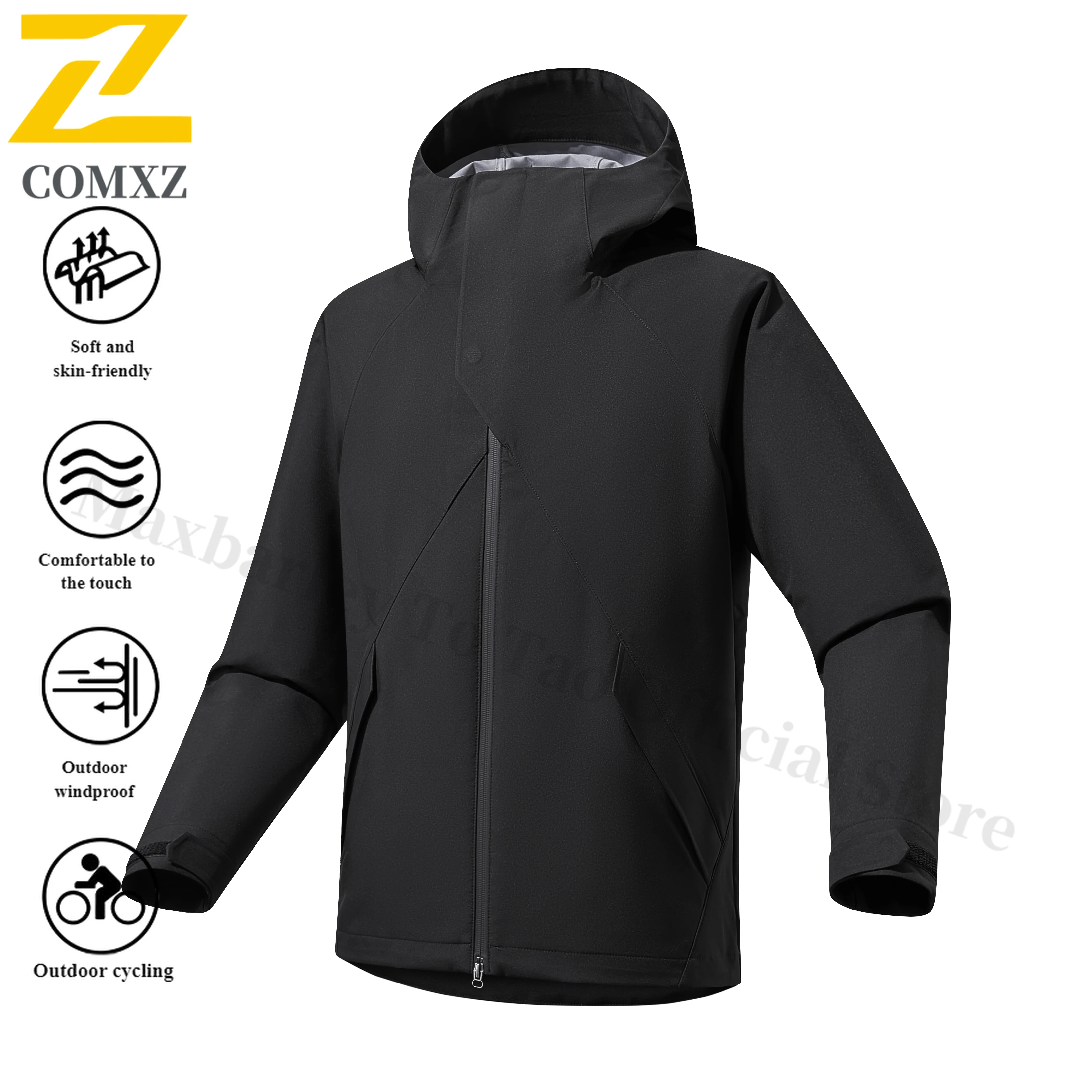 

EiAO Jacket Couple's 3-in-1 Softshell Windproof Waterproof Breathable Outdoor Coat for Hiking Camping Fishing Trendy Wear 2025