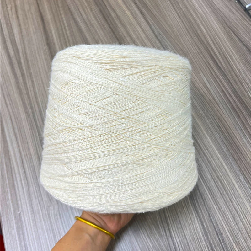 500g Summer Raw Color Natural Organic Cotton Linen Yarn Crochet Thread Baby Healthy DIY Hand Knitting Slub Yarn