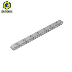 Gobricks GDS-2083 Technical Beam 1 x 15 Thick with Alternating Holes  compatible with lego 71710 Assembles Building Blocks