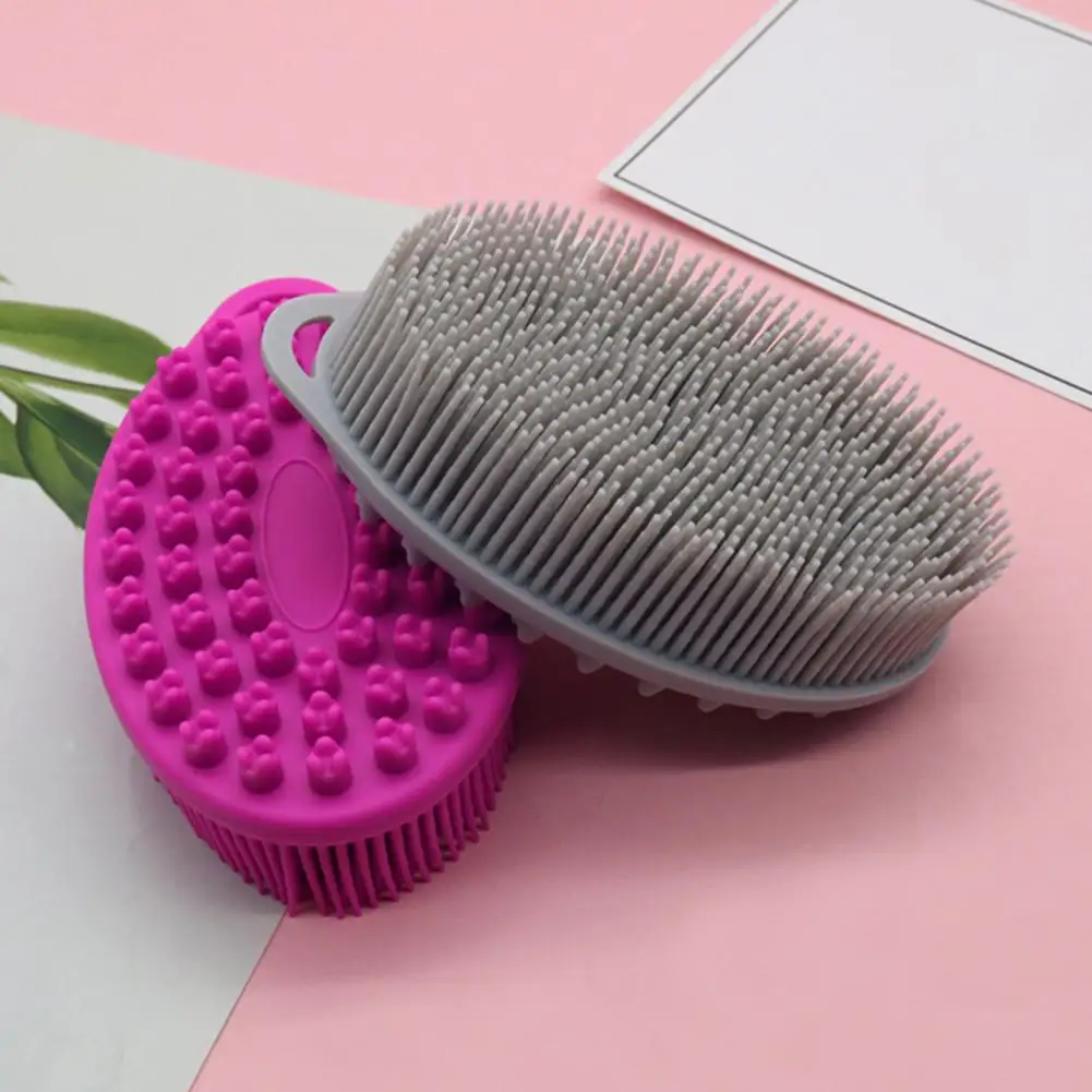 Silicone Bath Brush Exfoliate Cleanse And Reduce Waste Revitalize Skin Bath Brush for A Sustainable Lifestyle