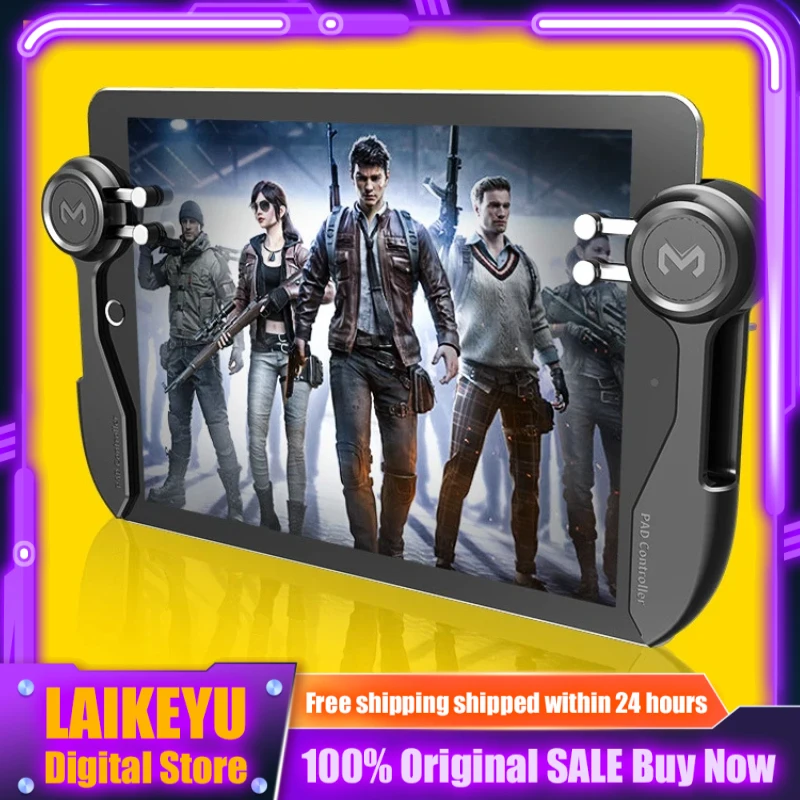 

Универсальный игровой контроллер серии MEMO AK-PAD для планшетов для игр PUBG Call of Duty FPS — эргономичная ручка с нулевой задержкой