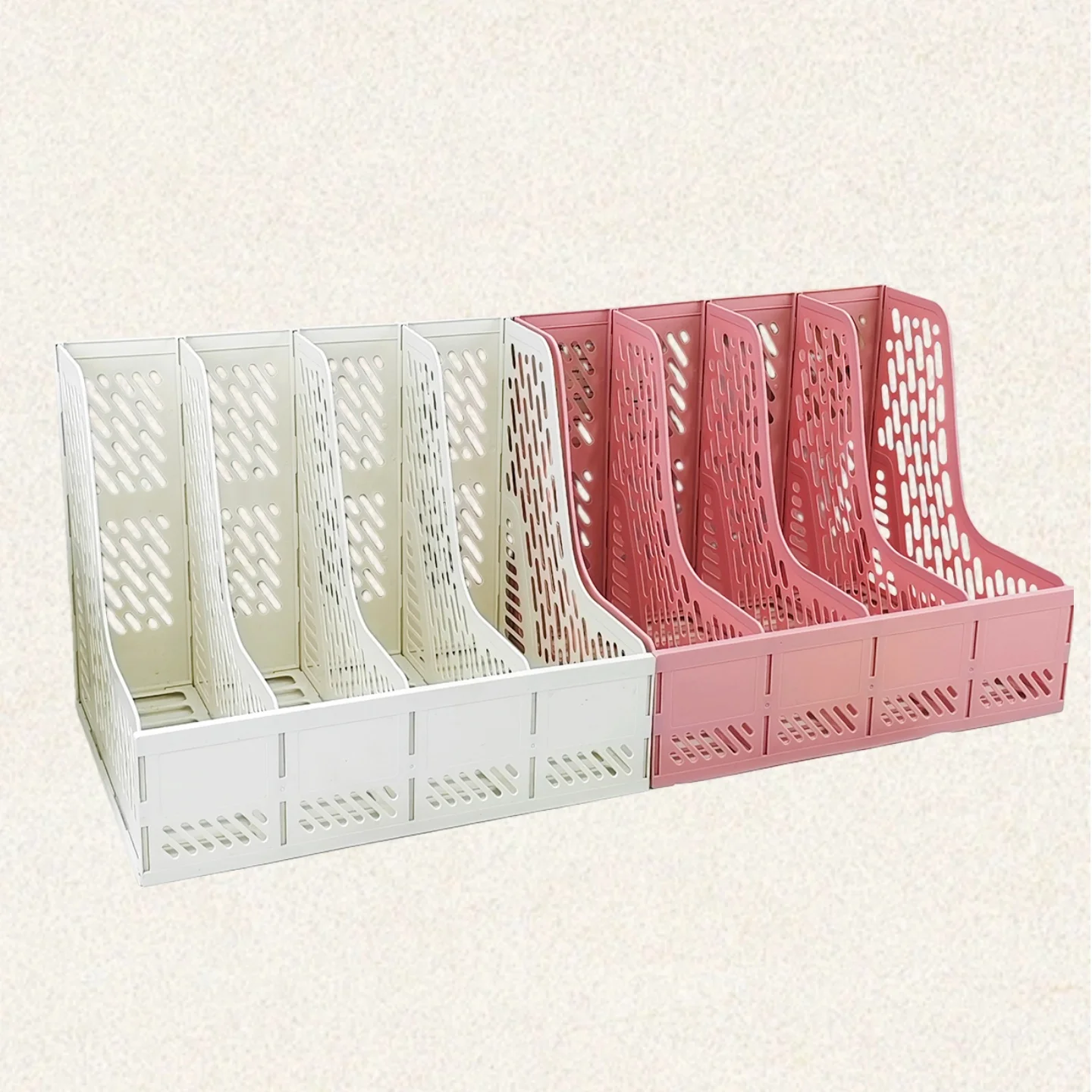File Frame Desktop Folder Rack Office Desk File Storage Box Basket File Rack Information Rack Bookshelf Frame