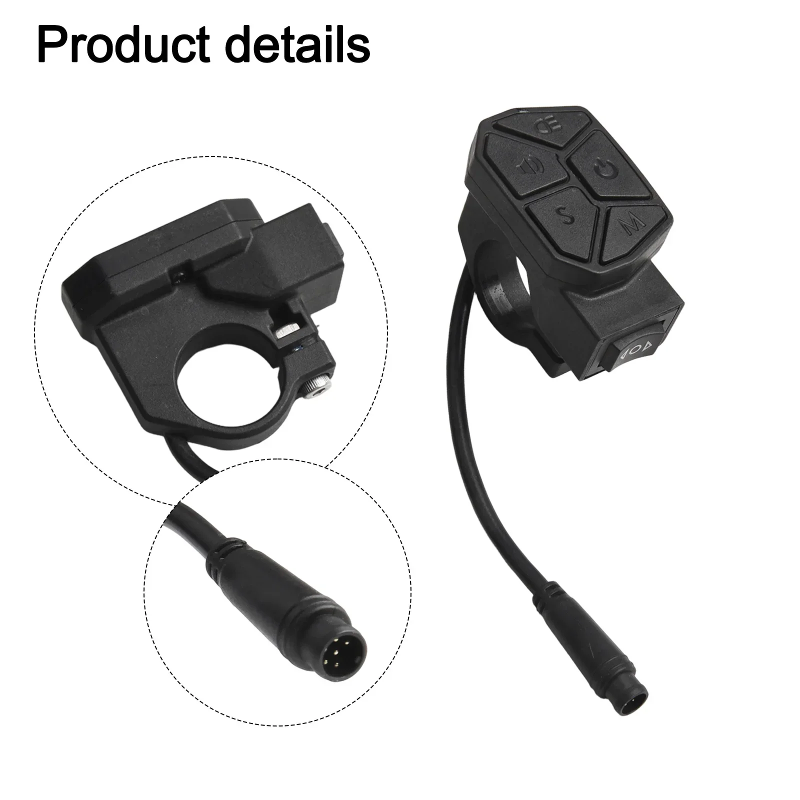 

Для дождливых дней 33*48,5*59 мм, управление электрическим скутером, компактная кнопка управления, легкий дизайн, семь функций управления