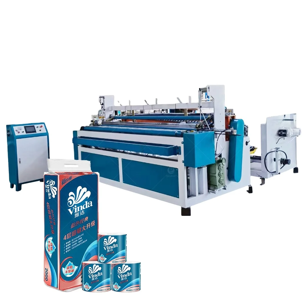 Suny Group Facial Tissue Log Saw Cutting Machine