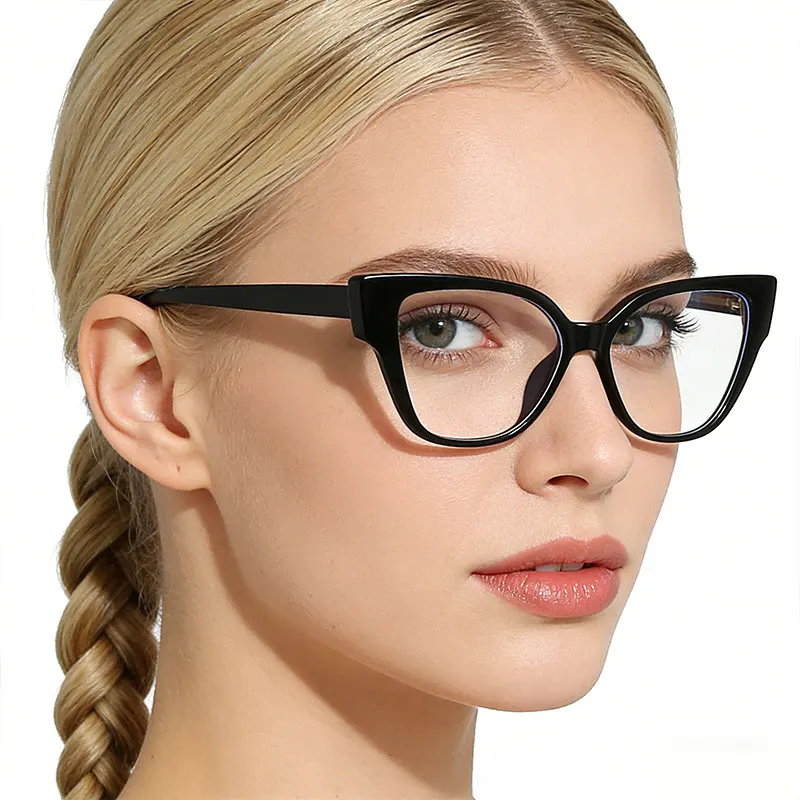 Fashion Leopard Reading Glasses For Women Personality Cat Eye Reader Decorative Frame For Presbyopic Glasses R57609
