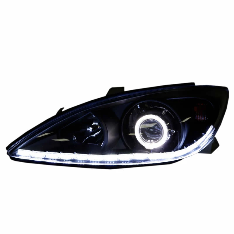 Customized Full LED Headlights For Toyota Camry Bi-xenon Projector Lens Front Lamps With DRL