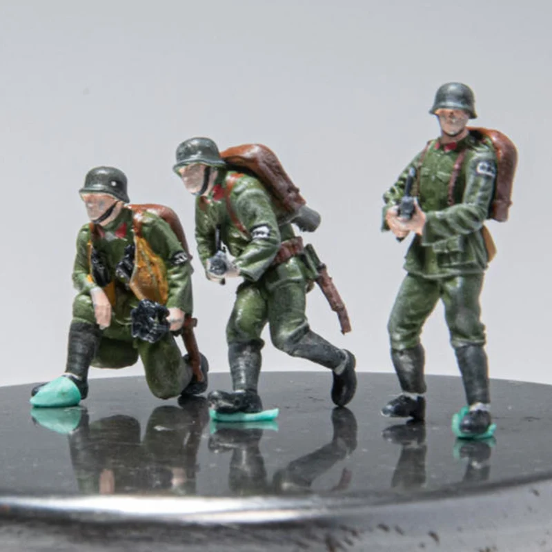 

AM 1:72 Scale Resin Material Chinese Soldiers 10 Suitable For Tank Helicopter Scenes Collectible Decorative Gifts Display