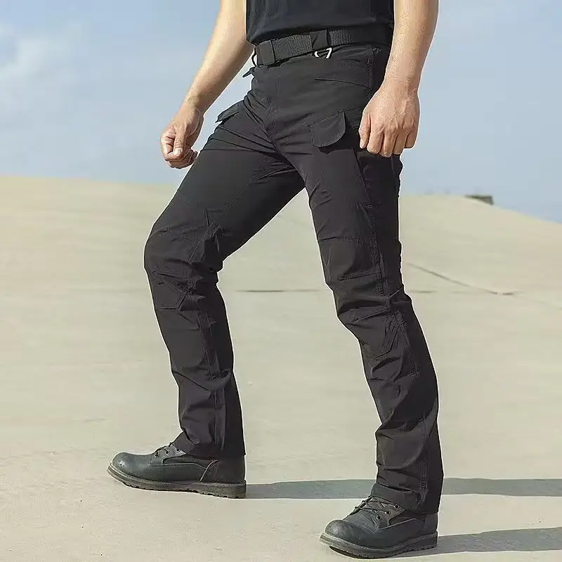 

Outdoor Climbing Men's Pants Made of Elastic Fabric Casual Outdoor Pants with Multiple Pockets, Work Clothes for Men Hot Selling