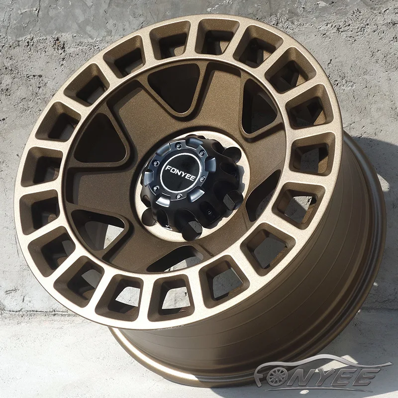 17-Inch car wheel hub modified off-road steel rim suitable for domineering BJ40L Haval H5 Prado tank 300 wind wing
