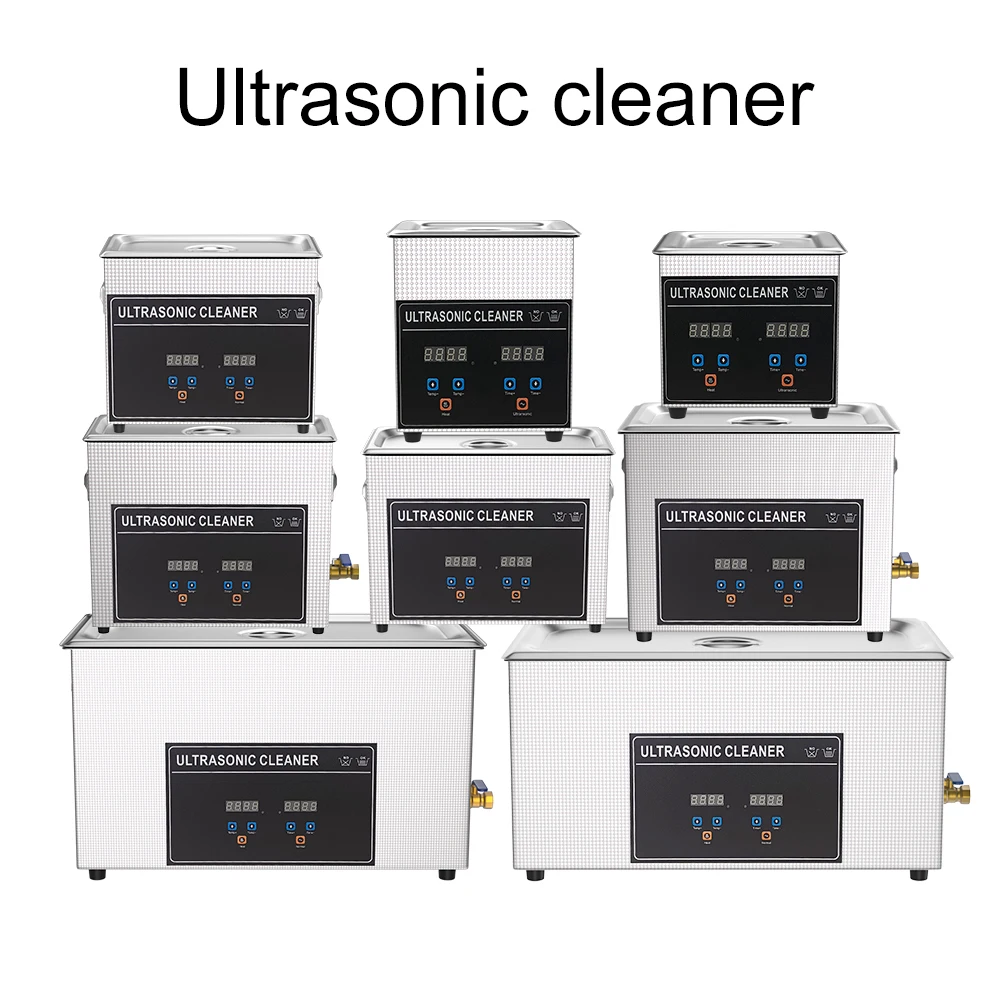 1L 3L 6L 10L 15L 30L Digital Ultrasonic Bath 220V EU AU UK Heated 600w 900w Large Ultrasound Cleaning Ultrasonic Cleaner Machine