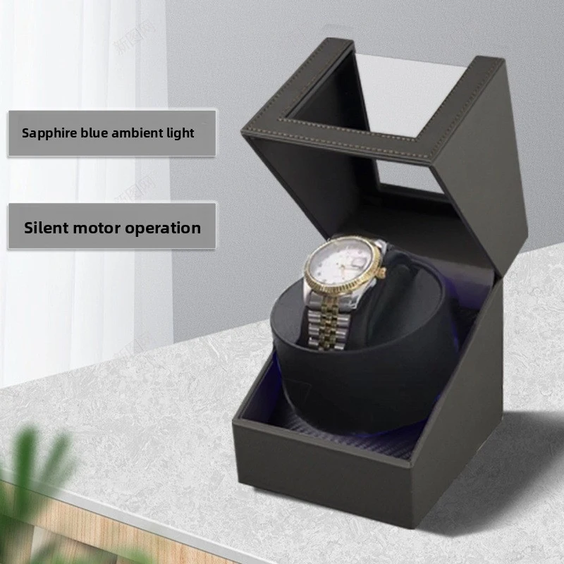 Hot New Mechanical Watch Winder Watch Turner Silent Electric Swinger Automatic Winding Single Watch Slot Equipped With Quietness