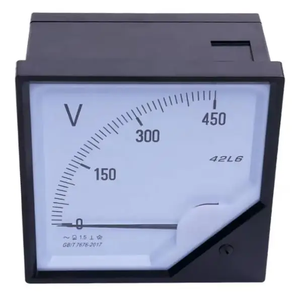

Made in China Hot Sal 42L6 450V Voltmeter Ammeter Analog Digital Panel Meter AC/DC 1KV Volt Meter