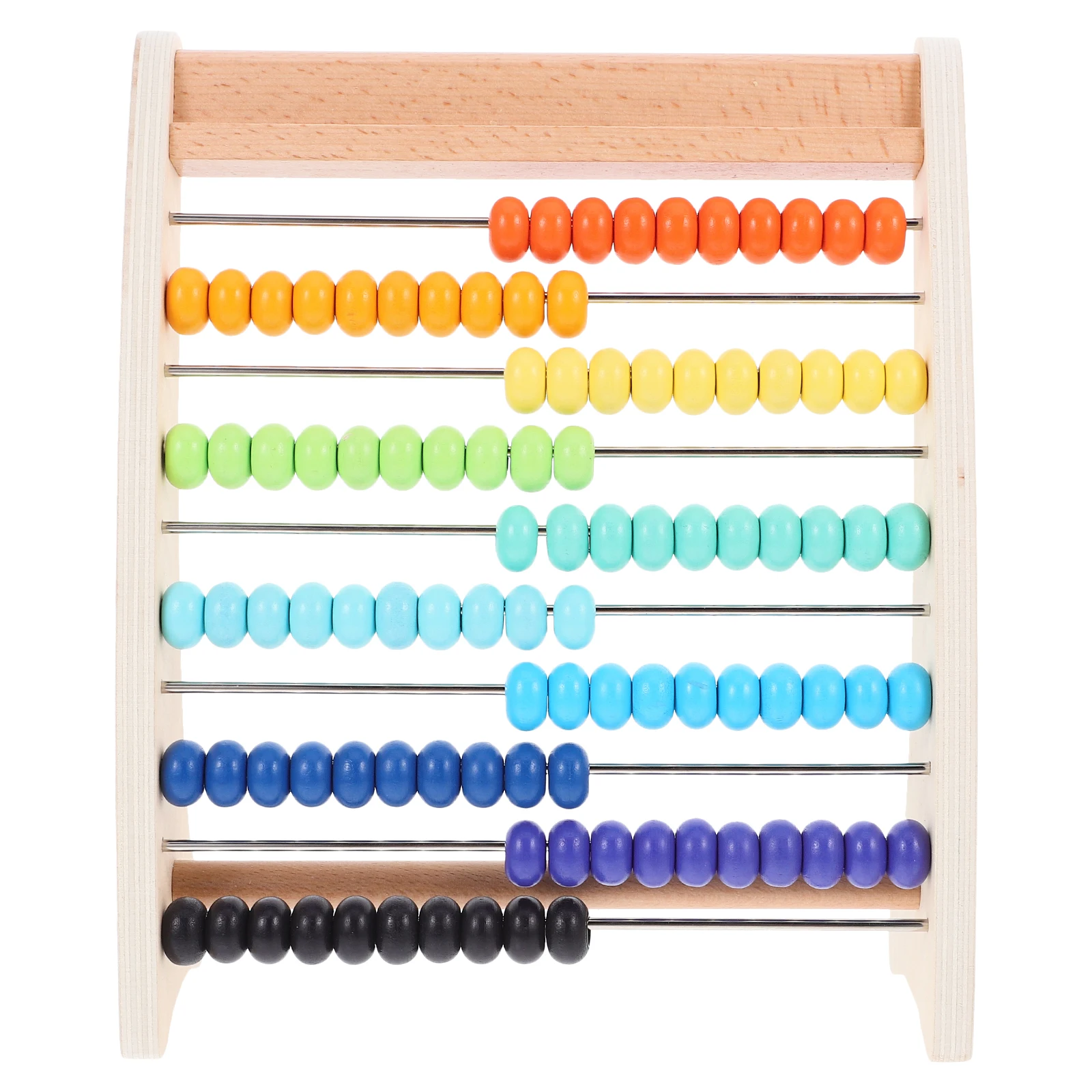 

1Set Educational Abacus Kids Wooden Calculation Beads Math Learning Tool for Number Recognition Arithmetic Skills Development