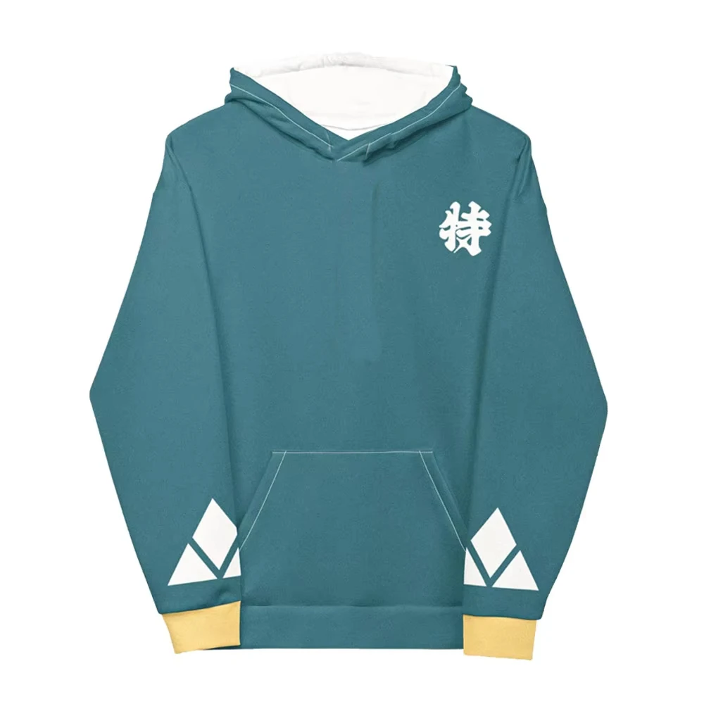 2026 Hot Sale Zenless Zone Zero Miyabi Pattern Oversized Hoodie Long Sleeve Vertical Kanji Pink Fall Winter Street Sweatshirt