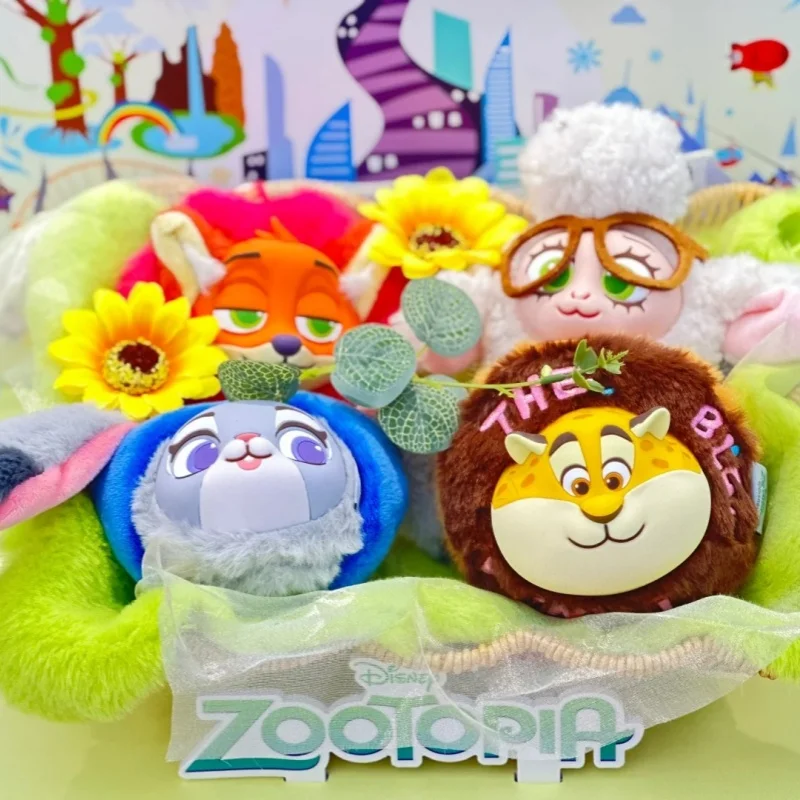 Disney Zootopia 2 Plush Blind Box Genuine Mystery Judy Hopps Nick Wilde Cute Toy Pendant Mini Keychain Surprise Gift Decoration