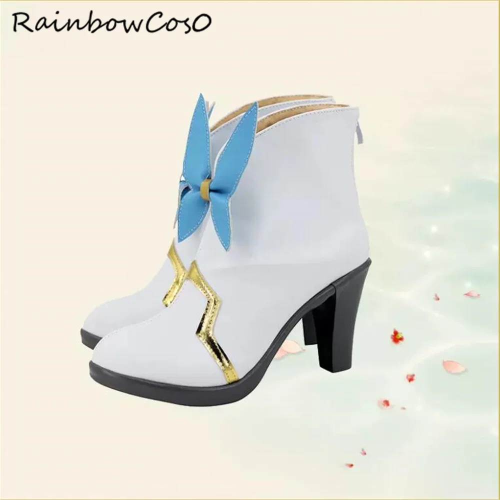 أحذية LaLa TalesRunner التأثيرية أحذية لعبة أنيمي حفلة الهالوين عيد الميلاد RainbowCos0 W3879 #3