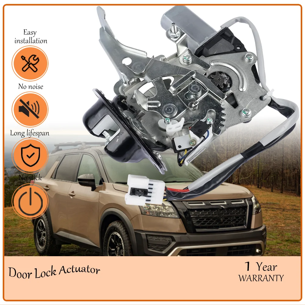 

Rear Tailgate Power Trunk Lock Actuator Compatible With Nissan Quest Armada Pathfinder oem 905520-AQ000 90502ZS00A 90502-ZS00A