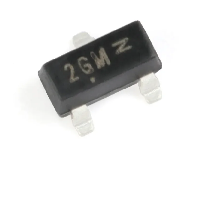 오리지널 MMBTA56 MMBTA56LT1G 2GM SOT-23 SMD PNP 트랜지스터 SOT23 -80V-500mA, 10 PCs, 50 PCs, 100PCs