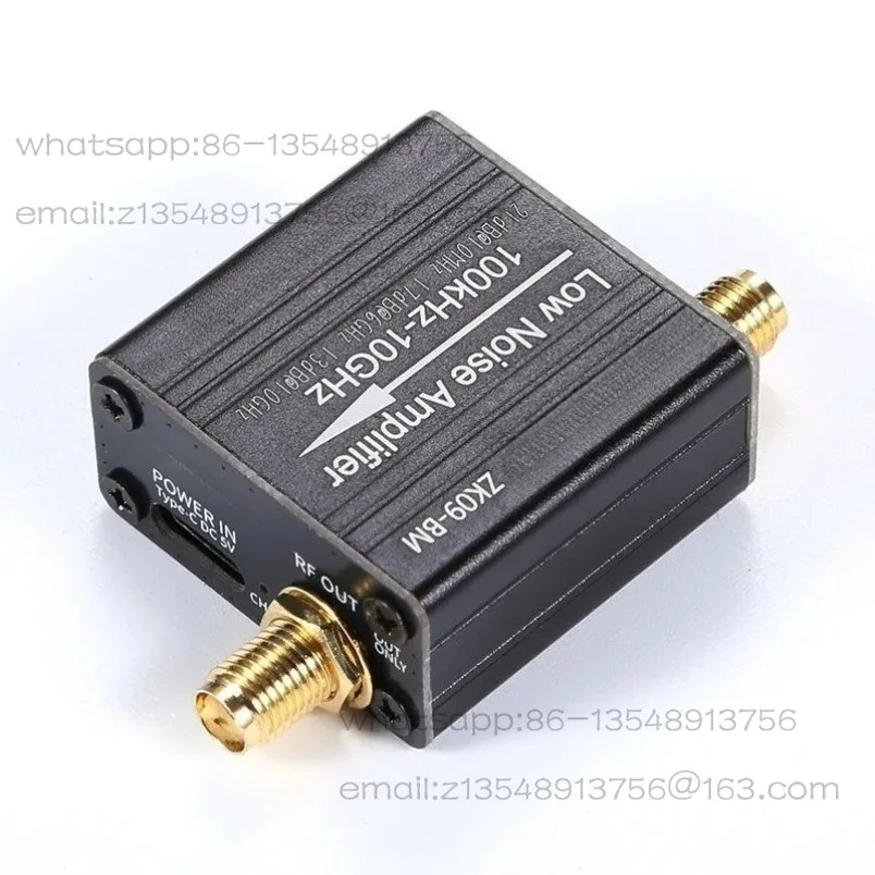 Low Noise Amplifier Module 100k 6GHz 2.4G 5.8G 10GHz ZK06 Gain Flat Factory Direct