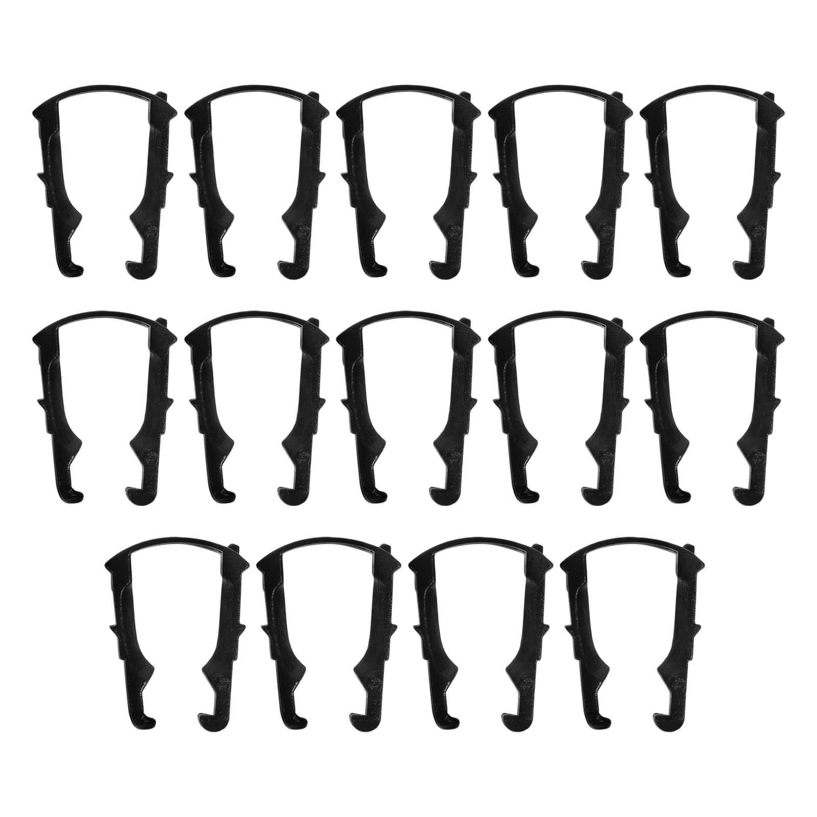 

100pcs Black U Filter Fuel Tube Durable Plastic Fuel Filter Safe Electrical Product