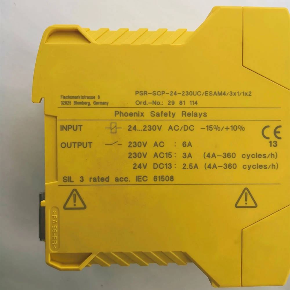 New for Phoenix Contact PSR-SCP-24-230UC/ESAM4/3X1/1X2 2981114 Safety Relay Module in Box