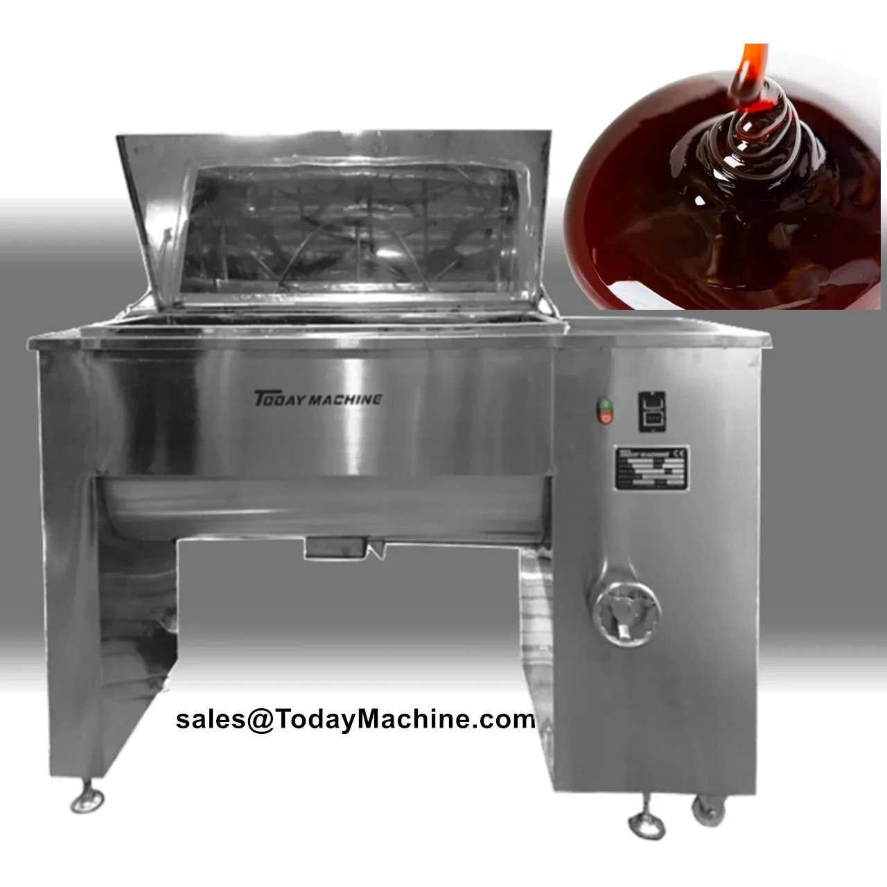 Automatic Chemical Flour Paste Powder Horizontal Ribbon Blender Mixing Machine