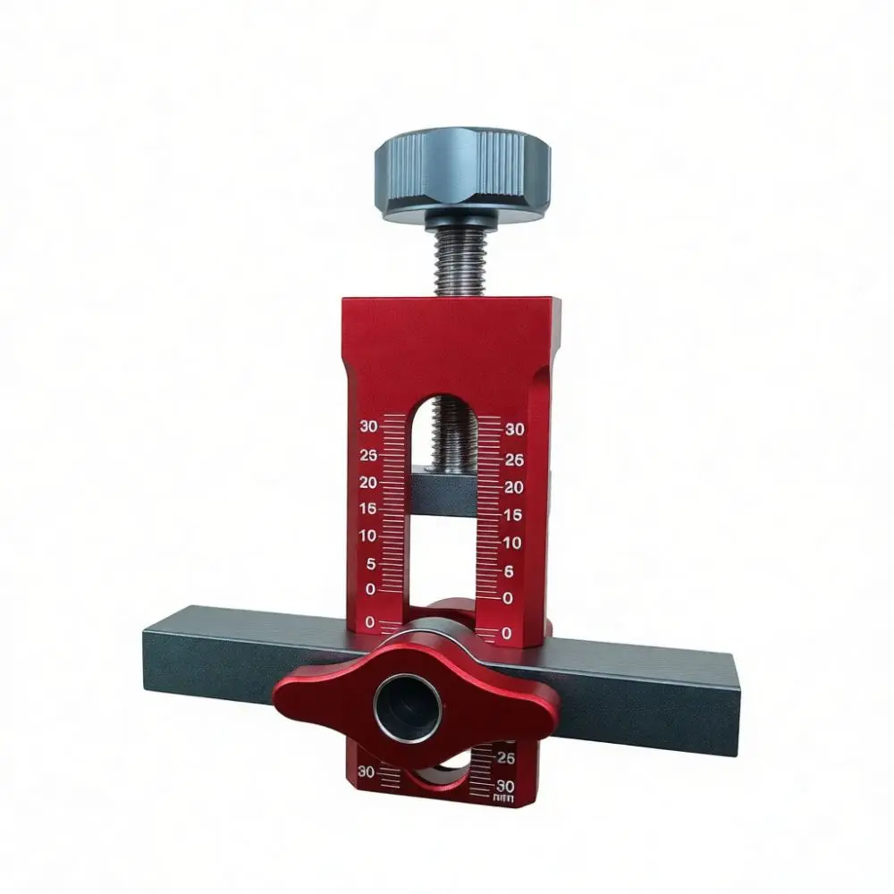 Aluminum Cabinet Door Installation Assistant Jig Hardware Hinge Locator Fast Fixing Tool For Professional Carpenter DIY