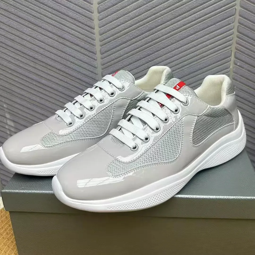 

Leather Sport Shoes Men's Low Top Lace-Up Casual Shoes Wear-Resistant Painted Leather Upper Breathable Comfortable Rubber Out...
