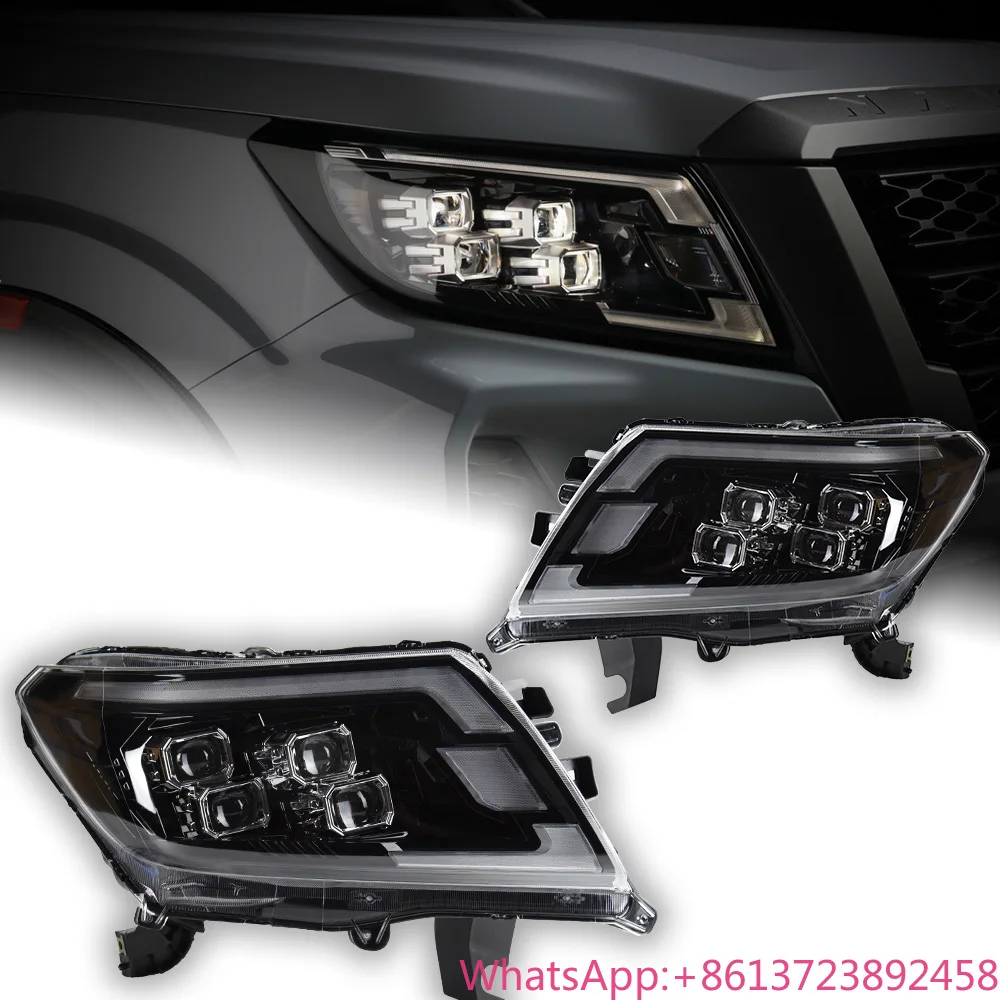 

Car Lights for Nissan Navara Headlight Projector Lens 2015-2021 NP300 Dynamic Signal Frontier Head Lamp LED Headlights Drl Auto