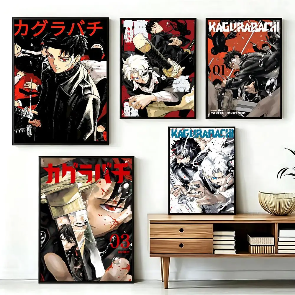 anime Kagurabachi Poster  Poster HD Printing Fresh and Nordic Home Decor Wall Art for the Living Rooms Hallways Gift Giving