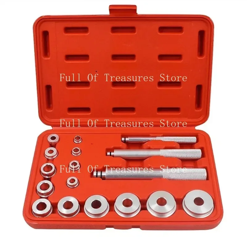 17PCS/Set Wheel Bearing Race Seal Bush Driver Master Tool Kits Aluminum Axle Install Remove Tool