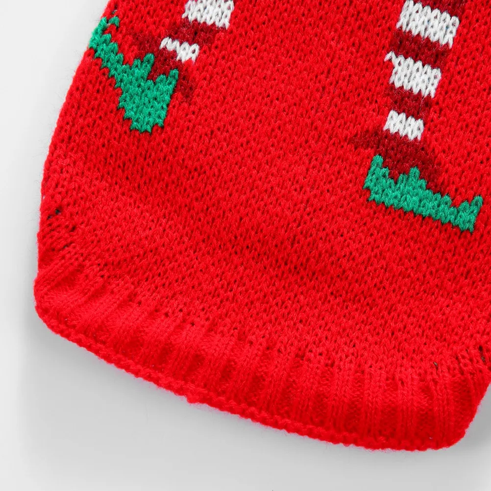 

Pet Clown Sweater Dog Christmas Costumes Snowflake Party Cloth Clothes Clothing