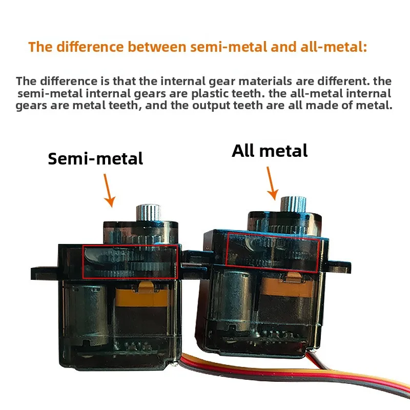 5/10/20 قطعة MG90S مايكرو محرك معزز ميتال جير التناظرية RC محرك سيرفو 180 360 لسيارة صغيرة طائرة هليكوبتر اردوينو روبوت