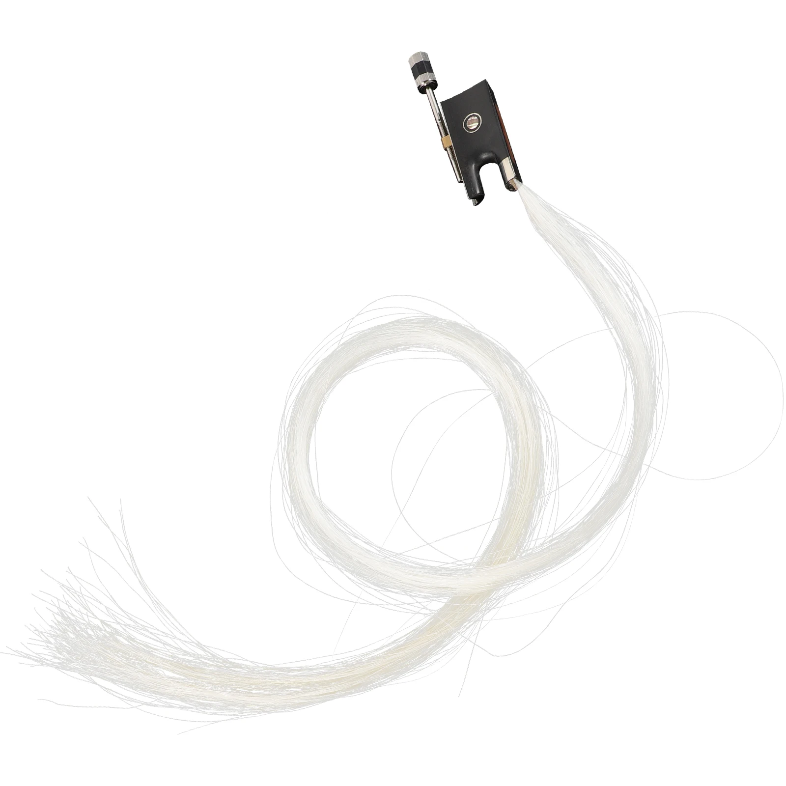 

Violin Bow Hair Replacement Natural Horsehair Elastic Accessories for Violin Bows Small Parts Supplies