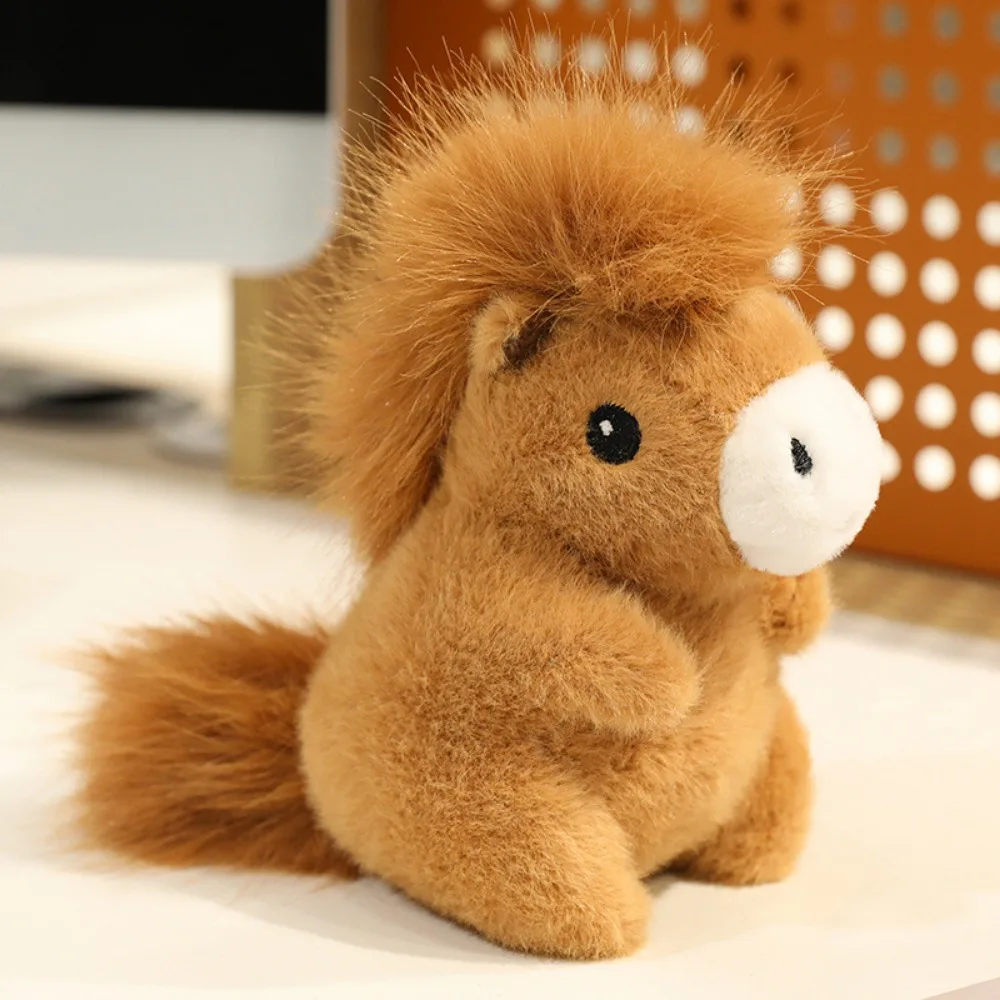 

Simulation Horse Simulation Horse Plush Toys Stuffed Animal Plush Realistic Horse Stuffed Toy PP Cotton Soft