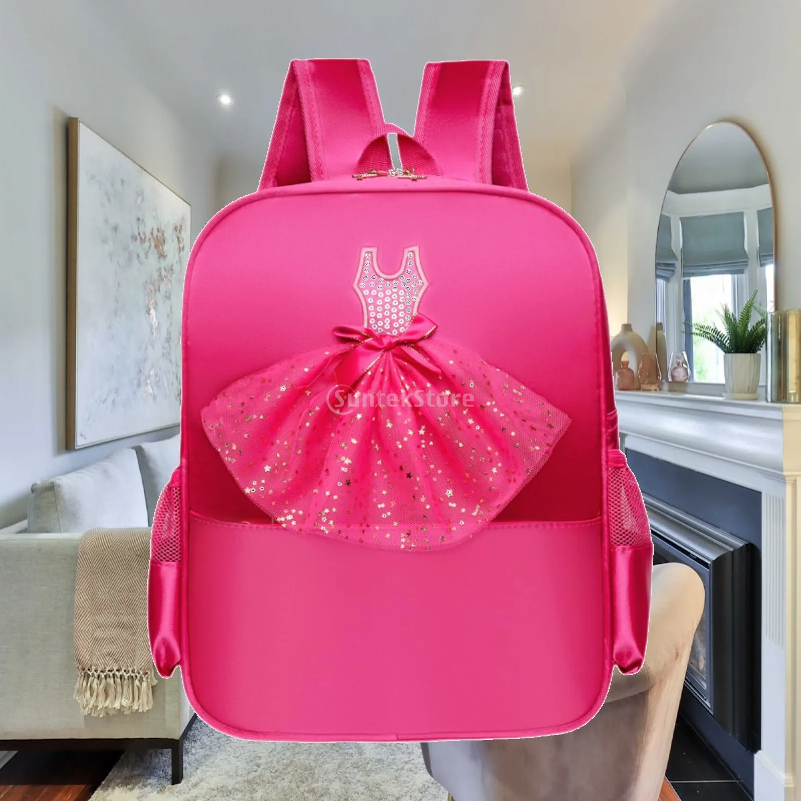 Ballet Dance Backpack Lightweight Ballerina Bag for Gymnastics Birthday Dancing