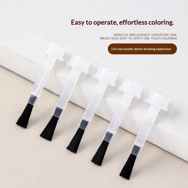 Multi-functional Detachable Nail Art Brush Heads Dual-Ended Replaceable for Professional Nail Technician Use