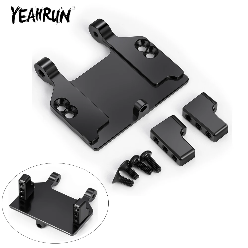 YEAHRUN Aluminum Alloy Servo Mount Holder Servo Fixed Bracket for  for 1/18 Ascent Rock Crawler Car Upgrade Parts