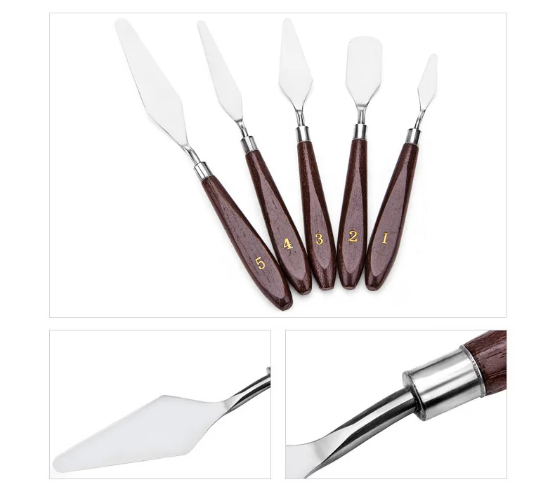Stainless Steel Palette Knives 3