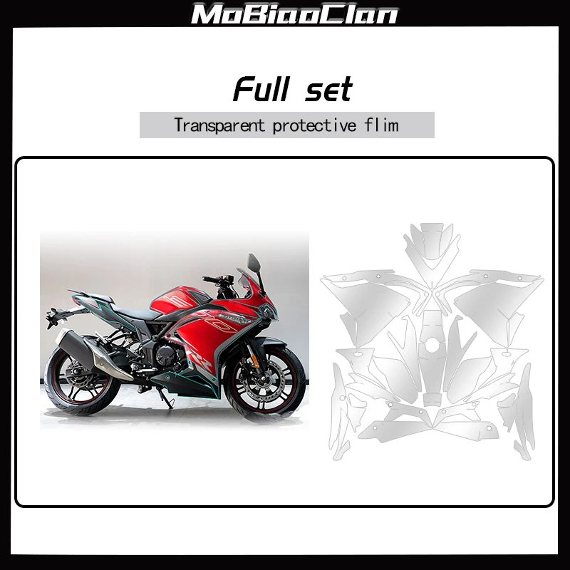 

For VOGE 300RR 300rr Self-Healing TPU Full CoverageInvisible Anti-Scratch PPF Paint Protection Filmt High Gloss ﻿