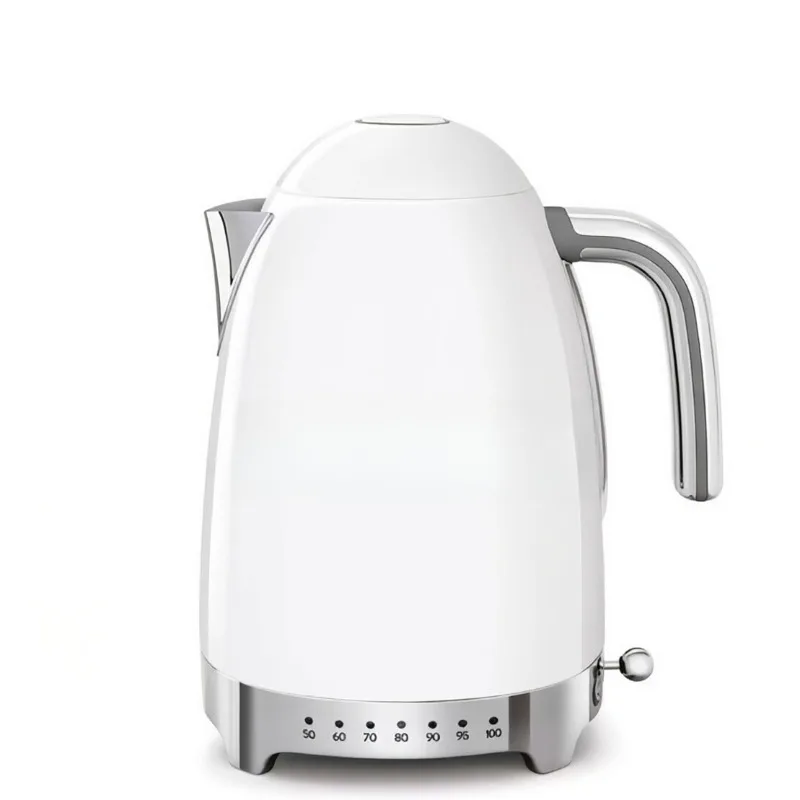 Retro Electric Kettle EU Plug 7 Temperature Settings Keep Warm Water Boiler for Tea Home Use Gift Kitchen Decor