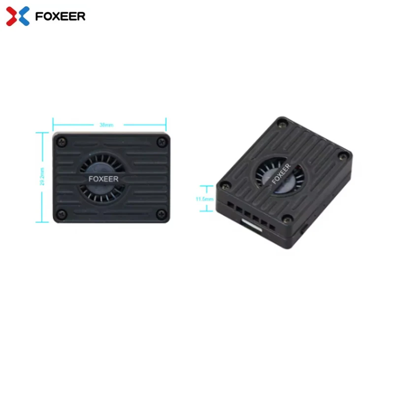 FOXEER 5.8G Reaper Extreme 3W 72CH VTX 25mW/200mW/500mW/1.5W/3W قابل للتعديل لطائرة RC FPV طويلة المدى بدون طيار