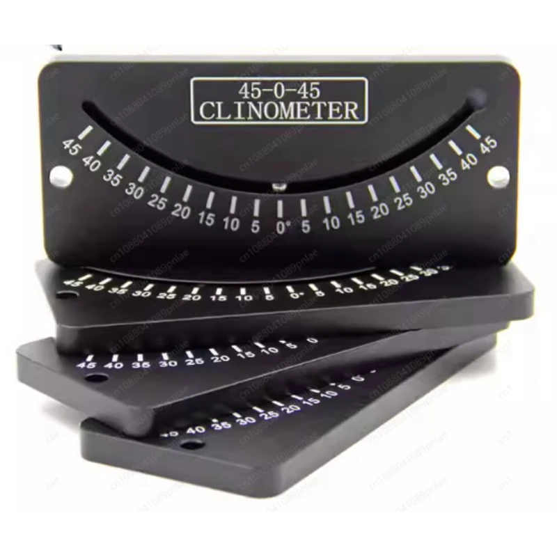 Mechanical Angle Meter 127mm Steel Ball Inclination Inclination Gradiometer, Plus or Minus 45 Degrees Measurement